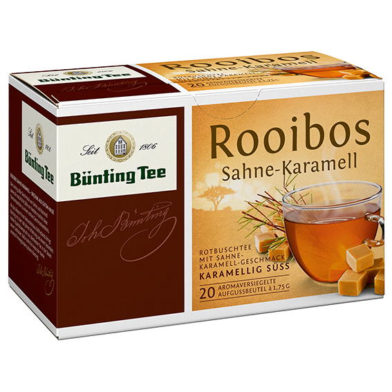 Bünting Rooibos Sahne-Karamell Tee 20 Teebeutel